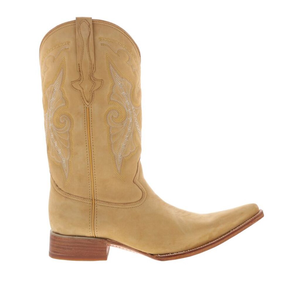 Los Altos Mens Suede Boots XXX-Toe Brown Boots (NWT)